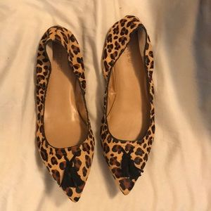 NWT JCrew tassel flats